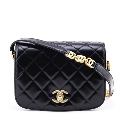 chanel small messenger bag|authentic chanel messenger bag.